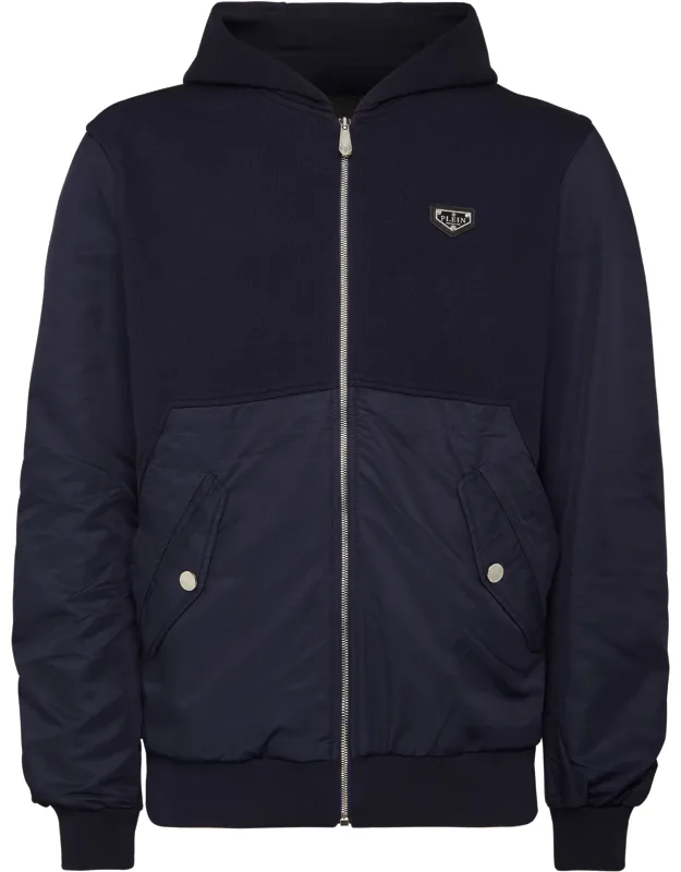 Hoodie Sweatjacket Ls Iconic Soft Two Slit Pockets