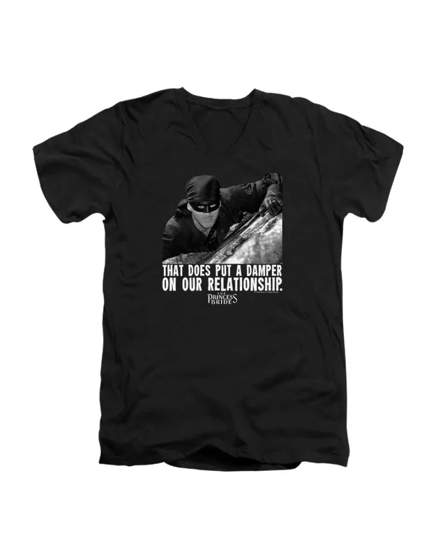 Princess Bride Damper Short Sleeve V Neck Premium Cotton Tee / T-shirt