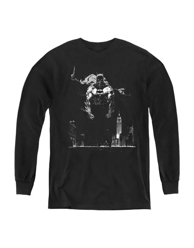 Batman Dirty City Long Sleeve Tee