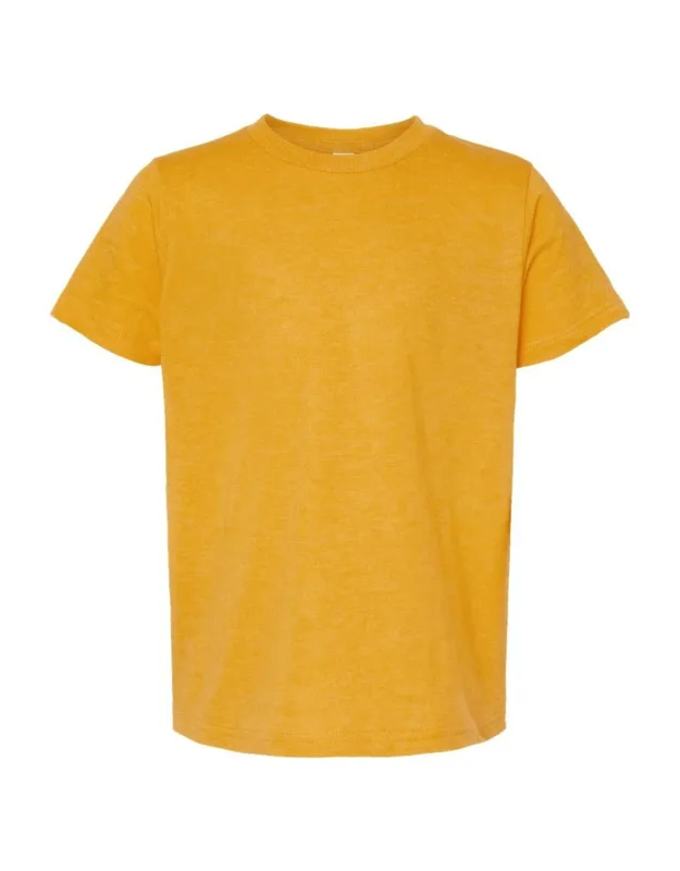 Tultex Youth Fine Jersey T-shirt - Pre-shrunk 100% Ringspun Cotton, Double-needle Stitching