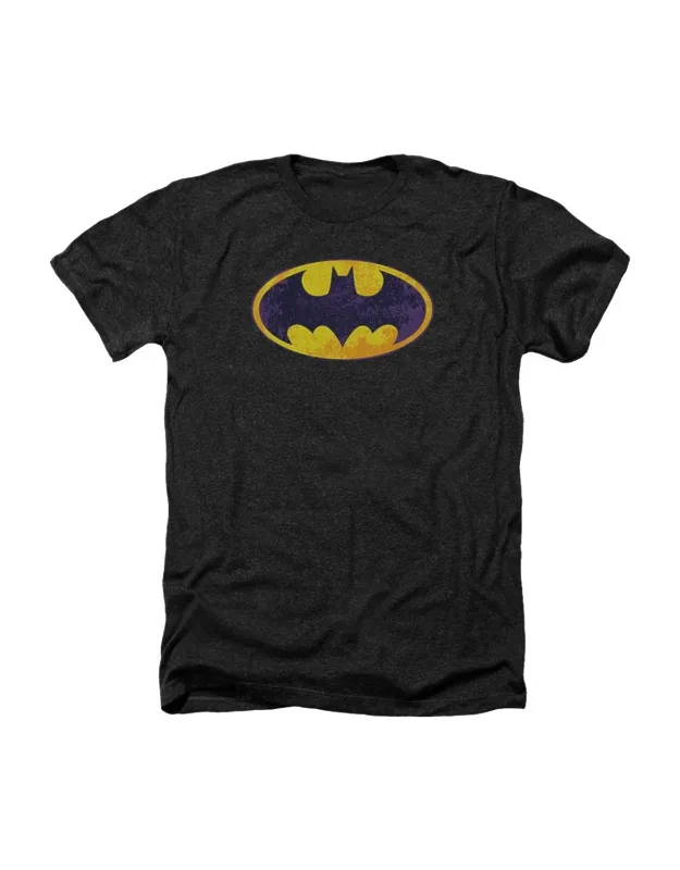 Batman Bm Neon Distress Logo Tee / T-shirt - Stylish And Easy Wear
