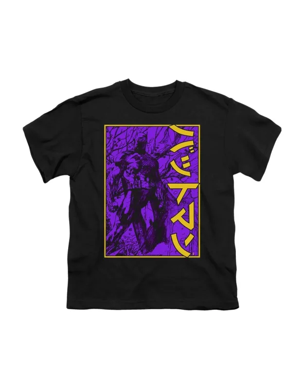 Batman Big Framed Kanji Short Sleeve Tee