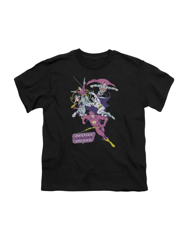 Justice League Of America Short Sleeve Tee - Stylish Everyday Wear