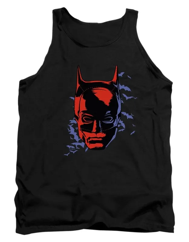 Batman Shadowed Headshot Tank Top