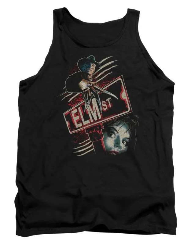 Nightmare On Elm Street Adult Tank Top 100% Pre-shrunk Cotton