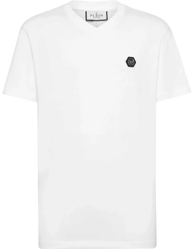 T-shirt V-neck Ss Gothic