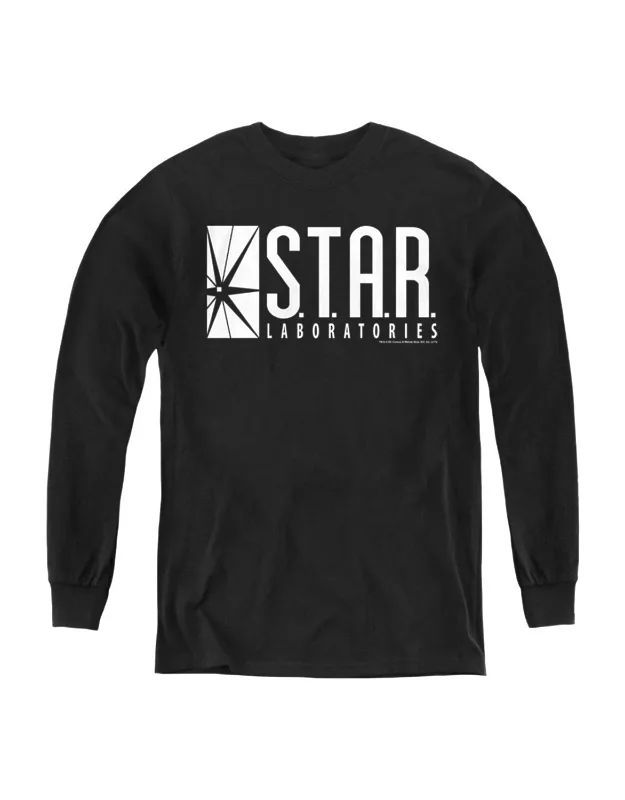 The Flash S. T.a. R. Youth Long Sleeve Tee - Stylish And Comfortable