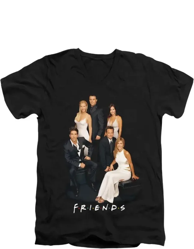 Classy Short Sleeve V Neck Premium Cotton Tee