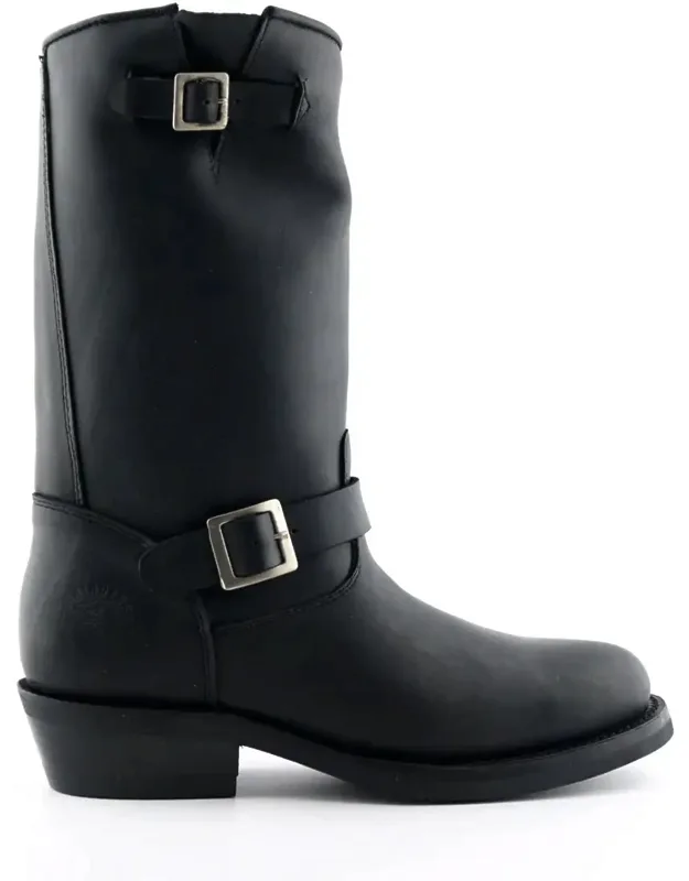 Smooth Sole Western Leather Boots