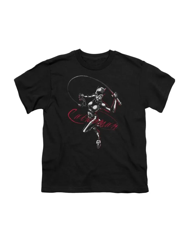 _batman Kitten With A Whip Short Sleeve Tee / T-shirt - Stylish And Easy_