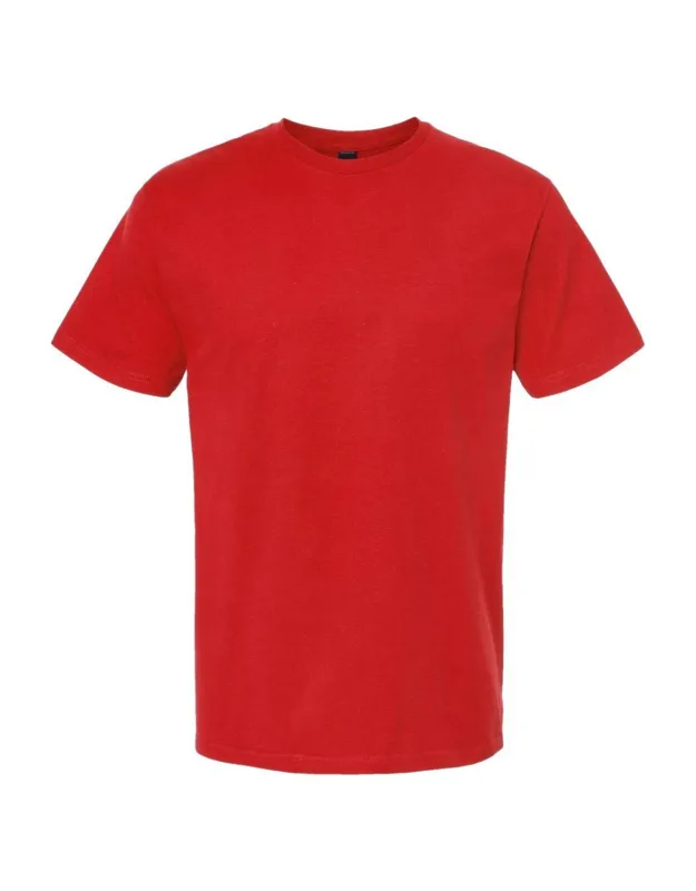 Jersey T-shirt With Reactive-dyed Color And Pre-washed Fabric