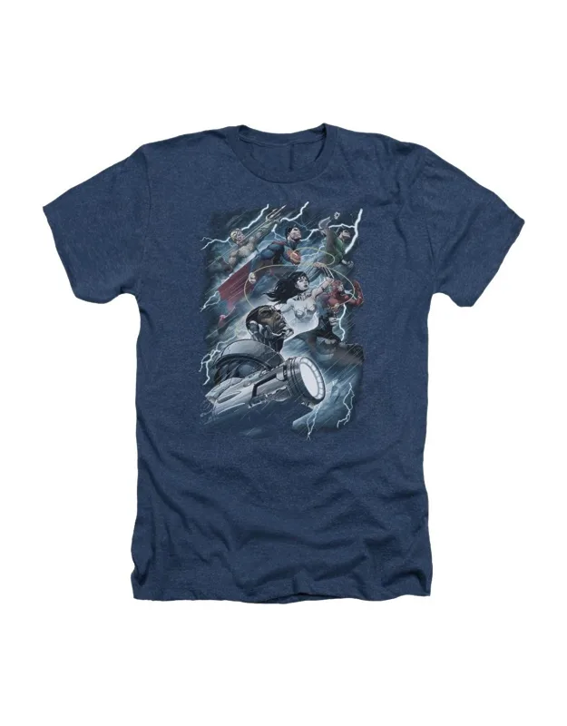 Justice League Of America Ride The Lightening Tee