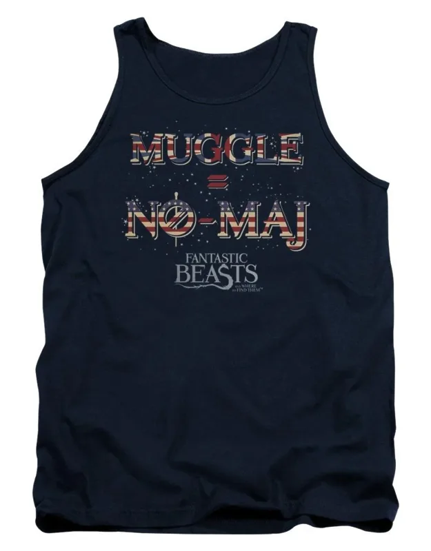 Fantastic Beasts Adult Tank Top - Stylish For Everyday Wear, 100% Pre-shrunk Cotton