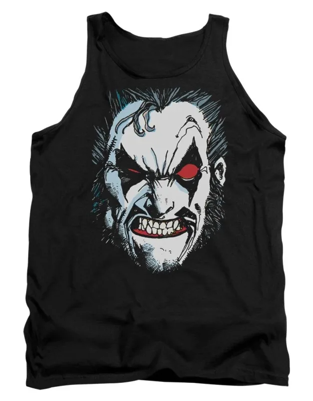 Justice League Of America In Lo Face Tank Top