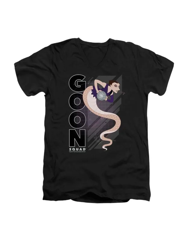 Space Jam 2 White Mamba V Neck Premium Cotton T-shirt