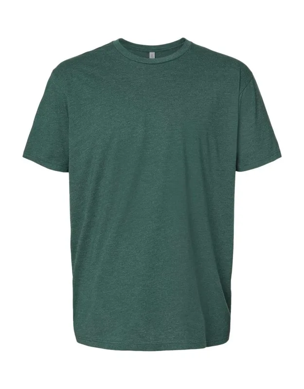 Next Level Cvc T-shirt Fabric Laundered, Set-in 1x1 Baby Rib Collar