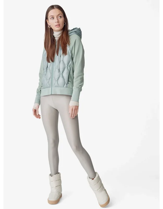 W Down Zip Hoodie - Insulated With Sustainably Sourced Down, Moisture-wicking Comfort And Flexibility