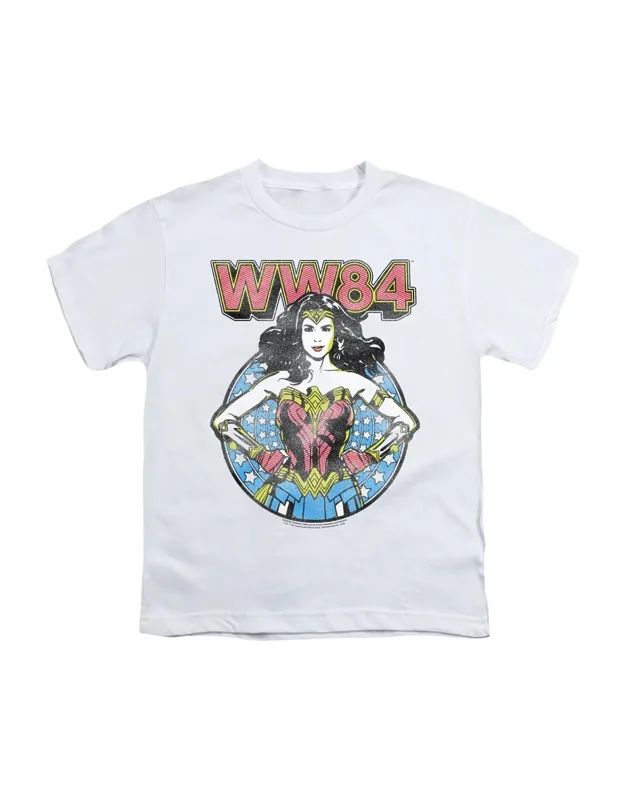 Wonder Woman 84 Star Circle Short Sleeve Tee - Stylish For Everyday Wear, 100% Cotton