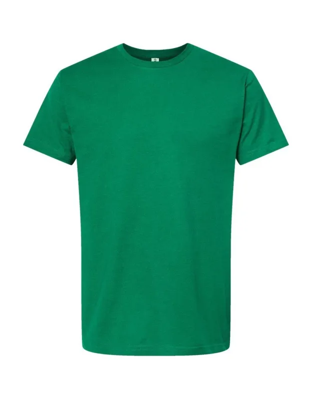 Fine Jersey T-shirt - Pre-shrunk 100% Ringspun Cotton, Double-needle Stitching
