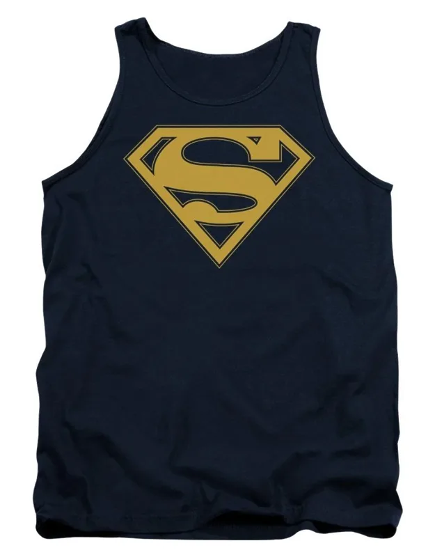 Superman Maize & Blue Shield Tank Top