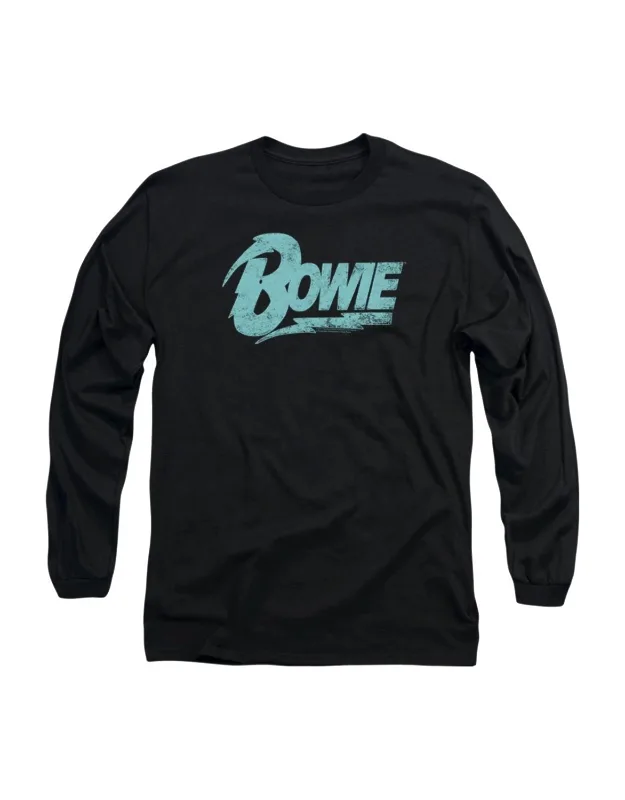 David Bowie Logo Long Sleeve Tee