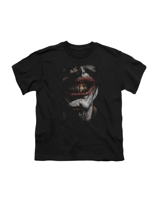 _batman Smile Of Evil Short Sleeve Tee Stylish Easy_