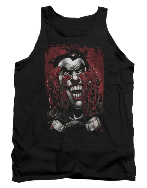 Batman Blood In Hands Tank Top