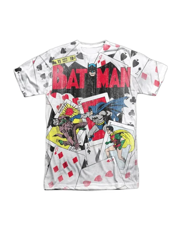 Dc Comics Number 11 All Over Short Sleeve 100% Poly Crew Tee / T-shirt - Stylish Everyday Wear