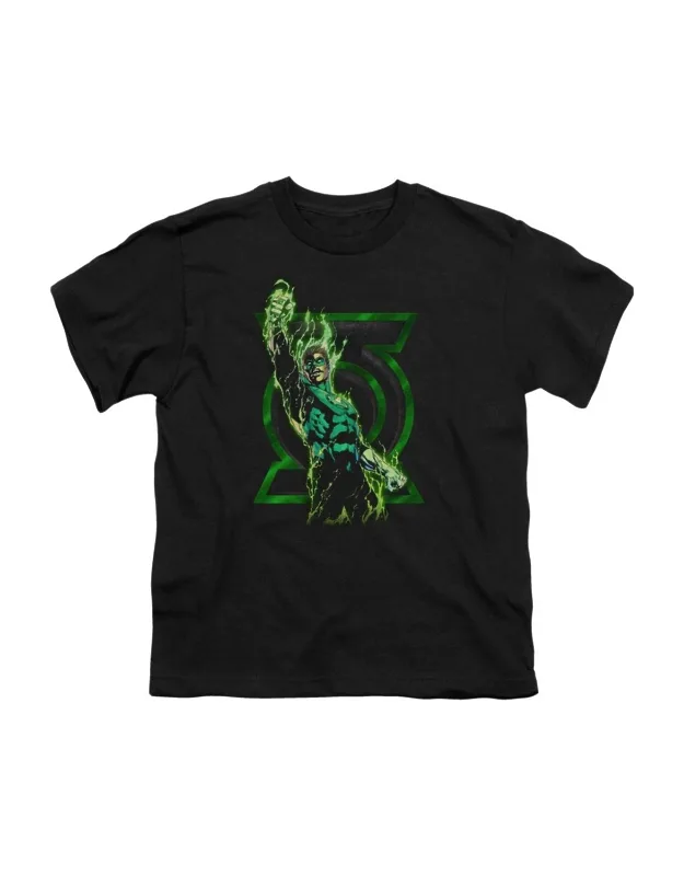 Green Lantern Fully Charged Short Sleeve Tee - Stylish Everyday Wear, 100% Cotton