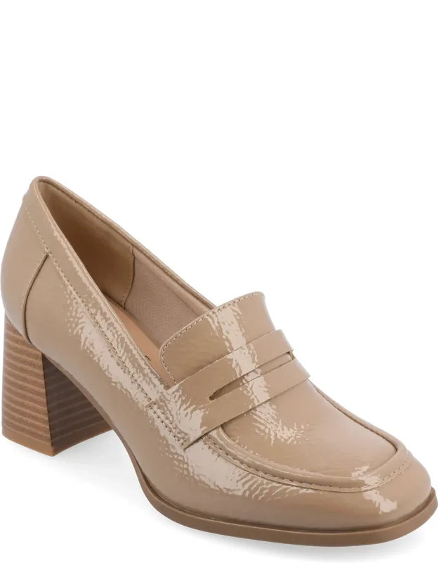 Journee Collection Tru Comfort Foam Malleah Pumps With Chunky Heel And Square Toe