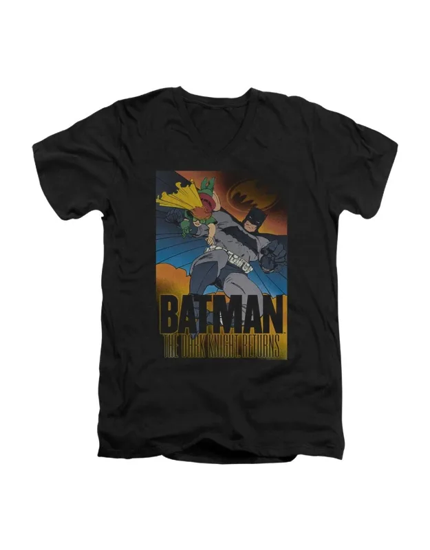 Batman Dark Returns V-neck T-shirt