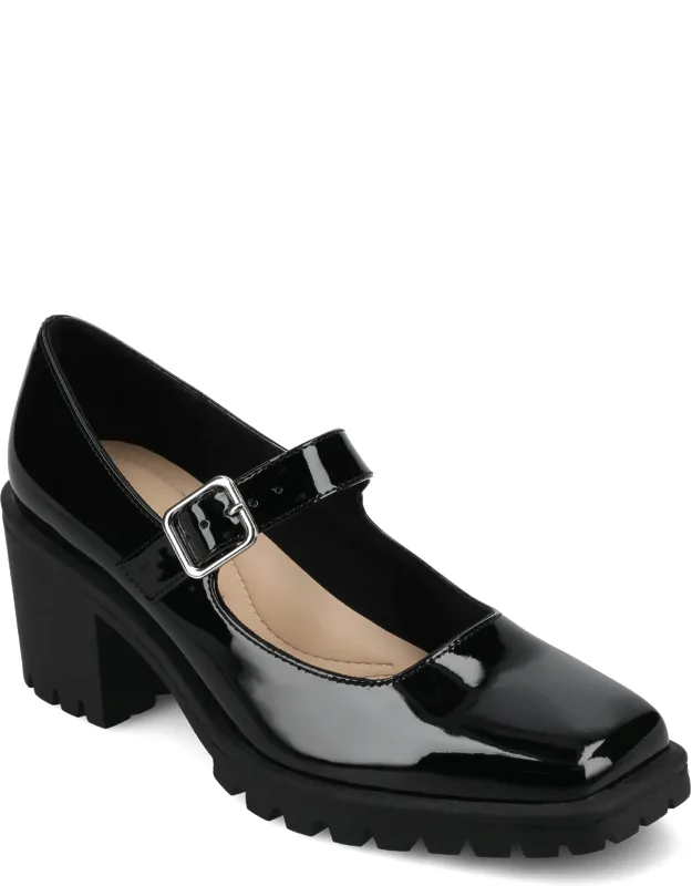 Gladys Pumps With Ankle Strap And Block Heel