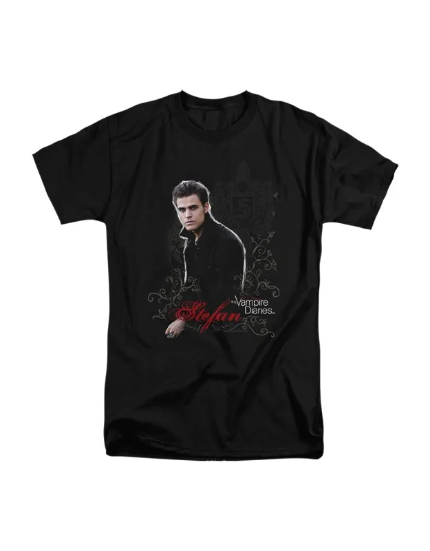Vampire Diaries Short Sleeve Tee - 100% Cotton, Officially Licensed