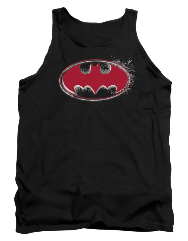 Batman Hardcore Noir Bat Logo Tank Top