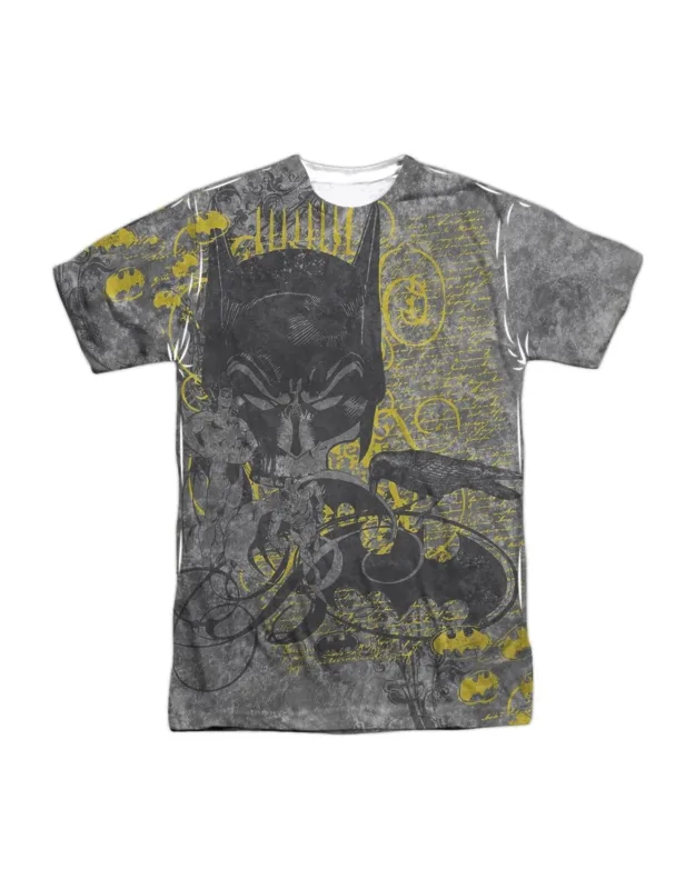 _batman Nevermore Short Sleeve Poly Crew Tee / T-shirt - 100% Officially Licensed_
