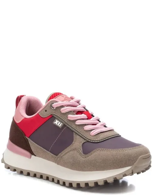 Lace-up Sneakers With Lightweight Soles And Non-slip Rubber Sole