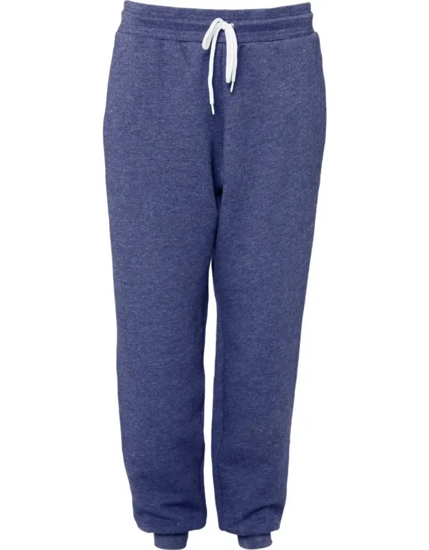 Jogger Sweatpants With Side Pockets And Cuffed Bottom