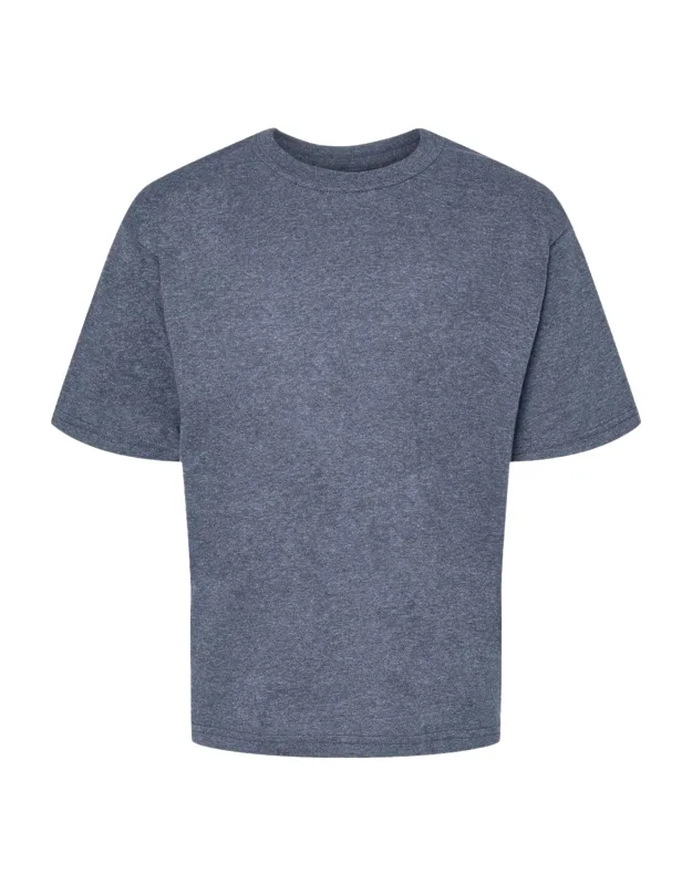 Youth Gold Soft Touch T-shirt, 100% Preshrunk Cotton, Cover Seamed Neckline