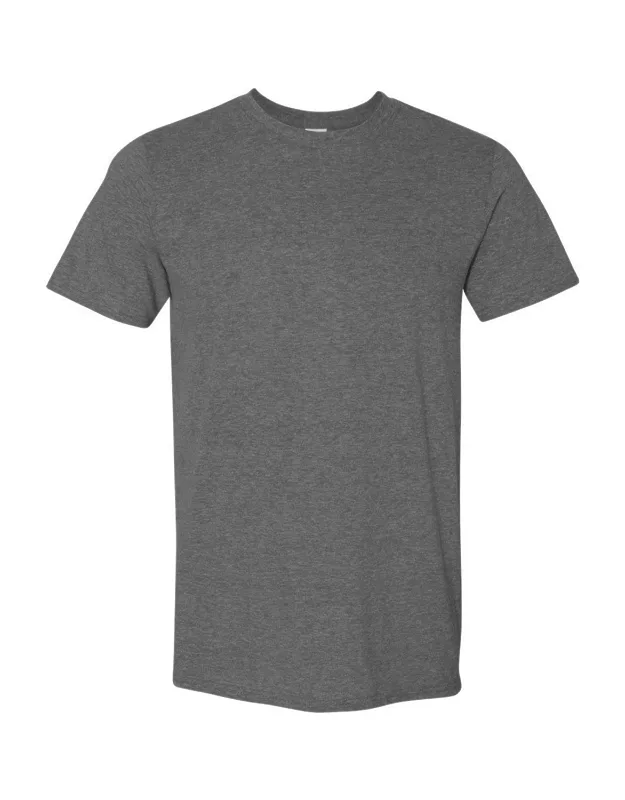 Gildan Softstyle T-shirt, High Stitch Density, Tear Away Label