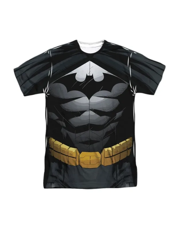 _batman Uniform Short Sleeve Poly Crew Tee / T-shirt - Stylish, Easy_