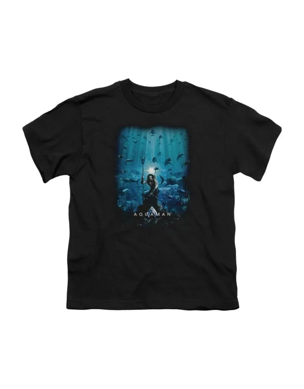 Aquaman Movie Poster Short Sleeve Tee