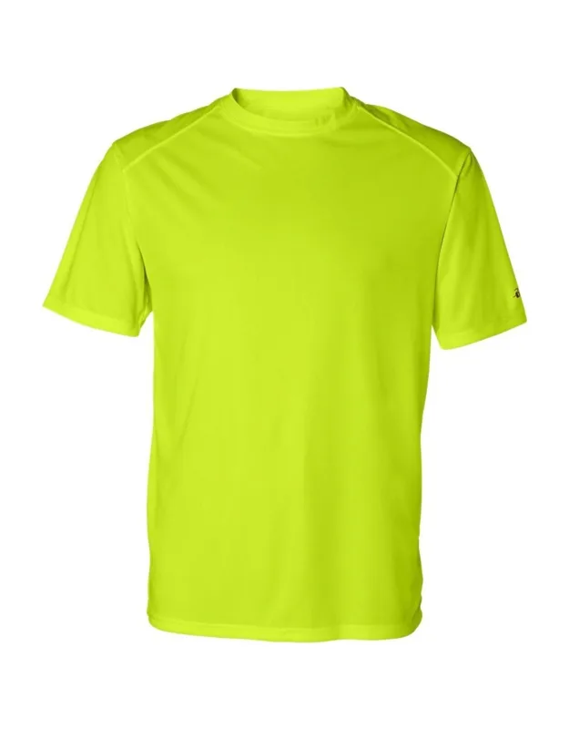 Badger B-core Sport Shoulders T-shirt With Moisture Management And Antimicrobial Performance