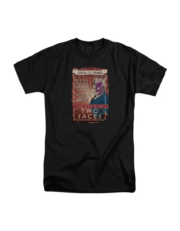 Batman Two Faces Short Sleeve Tall Tee - Stylish, Easy Wear
