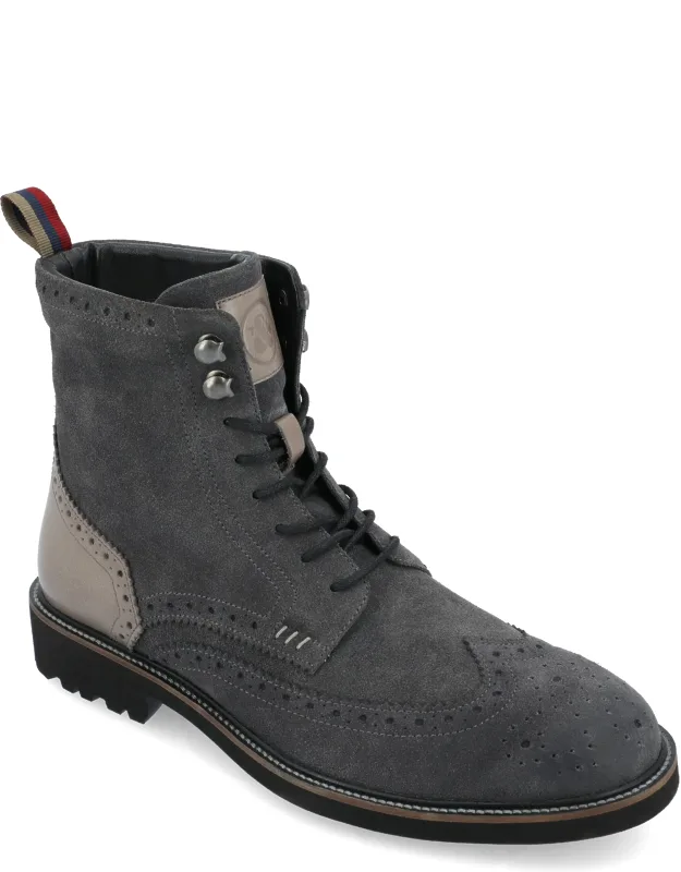 Welch Wingtip Ankle Boots