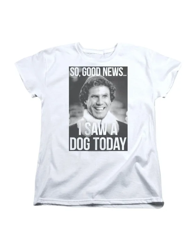 Elf Must Love Dogs Short Sleeve Tee