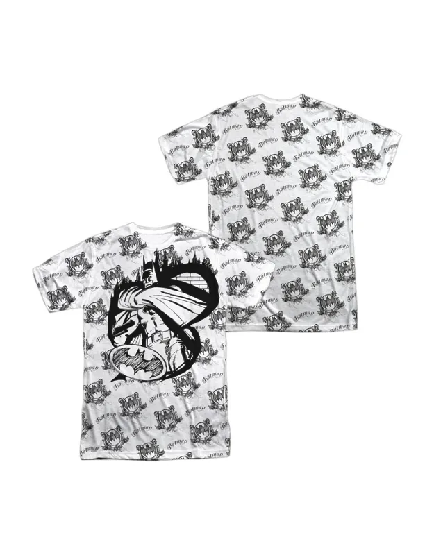 Batman Against The Wall Short Sleeve Crew Tee