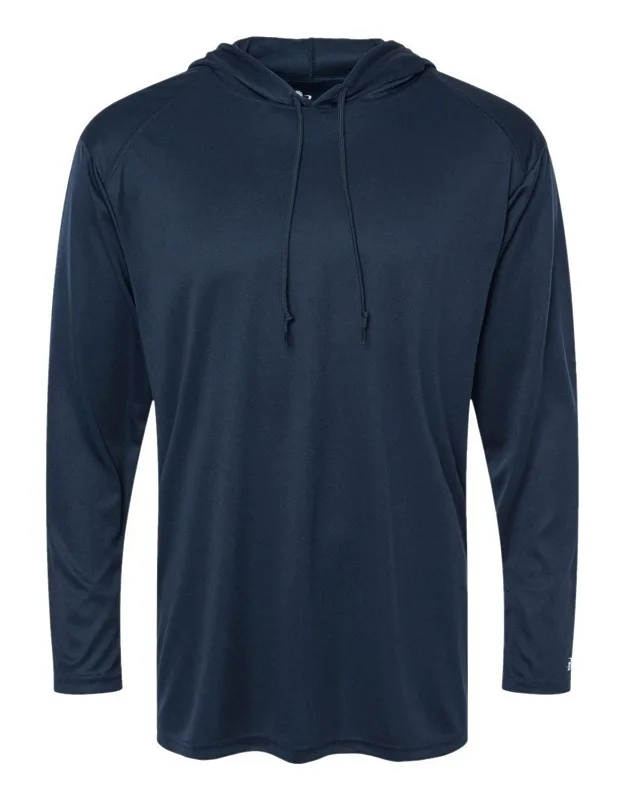 Badger B-core Hooded Long Sleeve T-shirt