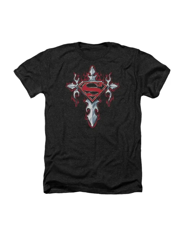 Superman Gothic Steel Logo Tee