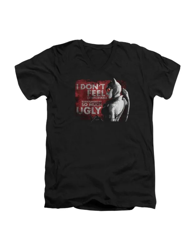 Batman Arkham City So Much Ugly V Neck Tee