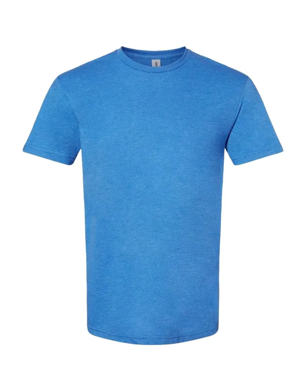 Gildan Softstyle Cvc T-shirt, Soft Combed Ring Spun Cotton Rich Blend Fabric